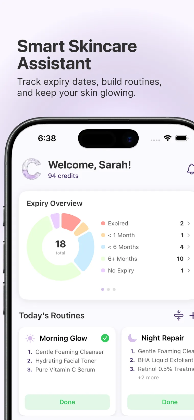 Cosmetry screenshot