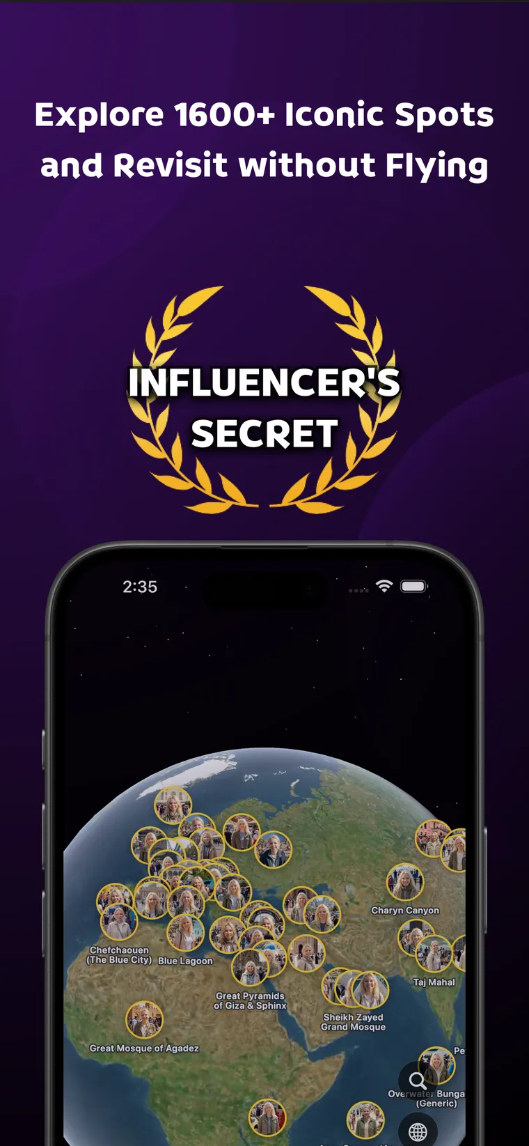 PlaceX screenshot